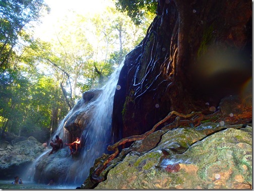 hot springs waterfall guatemala 6